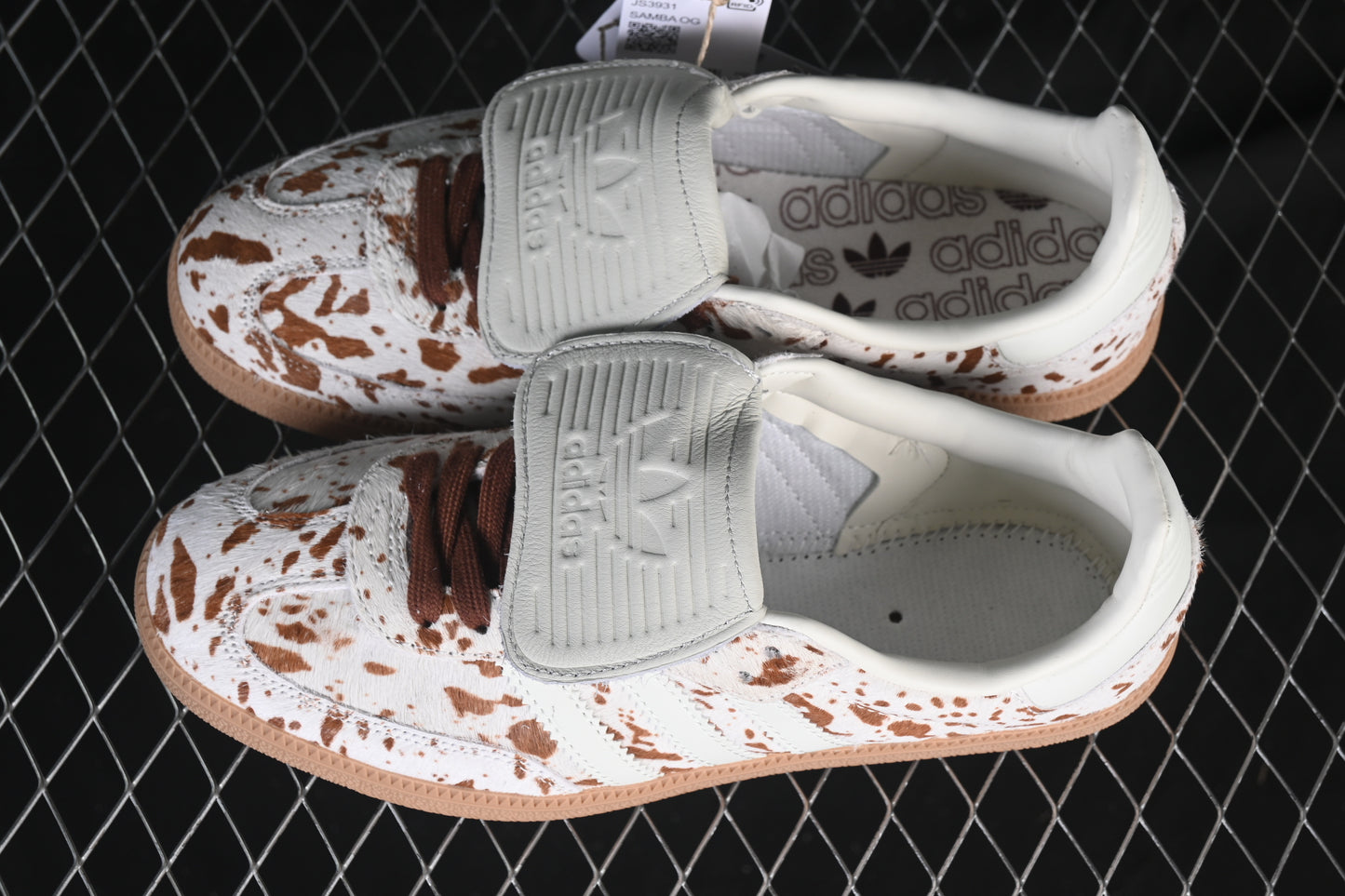 Samba LT Cow Print Brown White