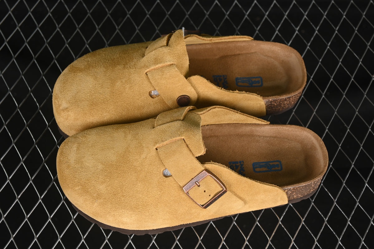 Birkenstock Boston Soft Footbed Suede Mink