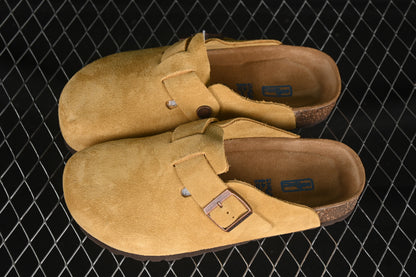 Birkenstock Boston Soft Footbed Suede Mink