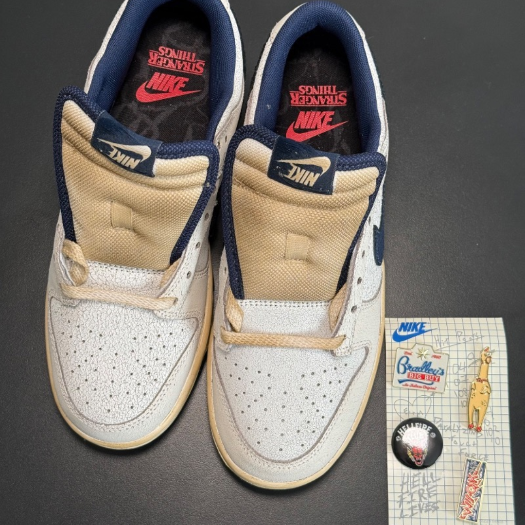 Nike Dunk Low Phantom Midnight Navy x Stranger Things