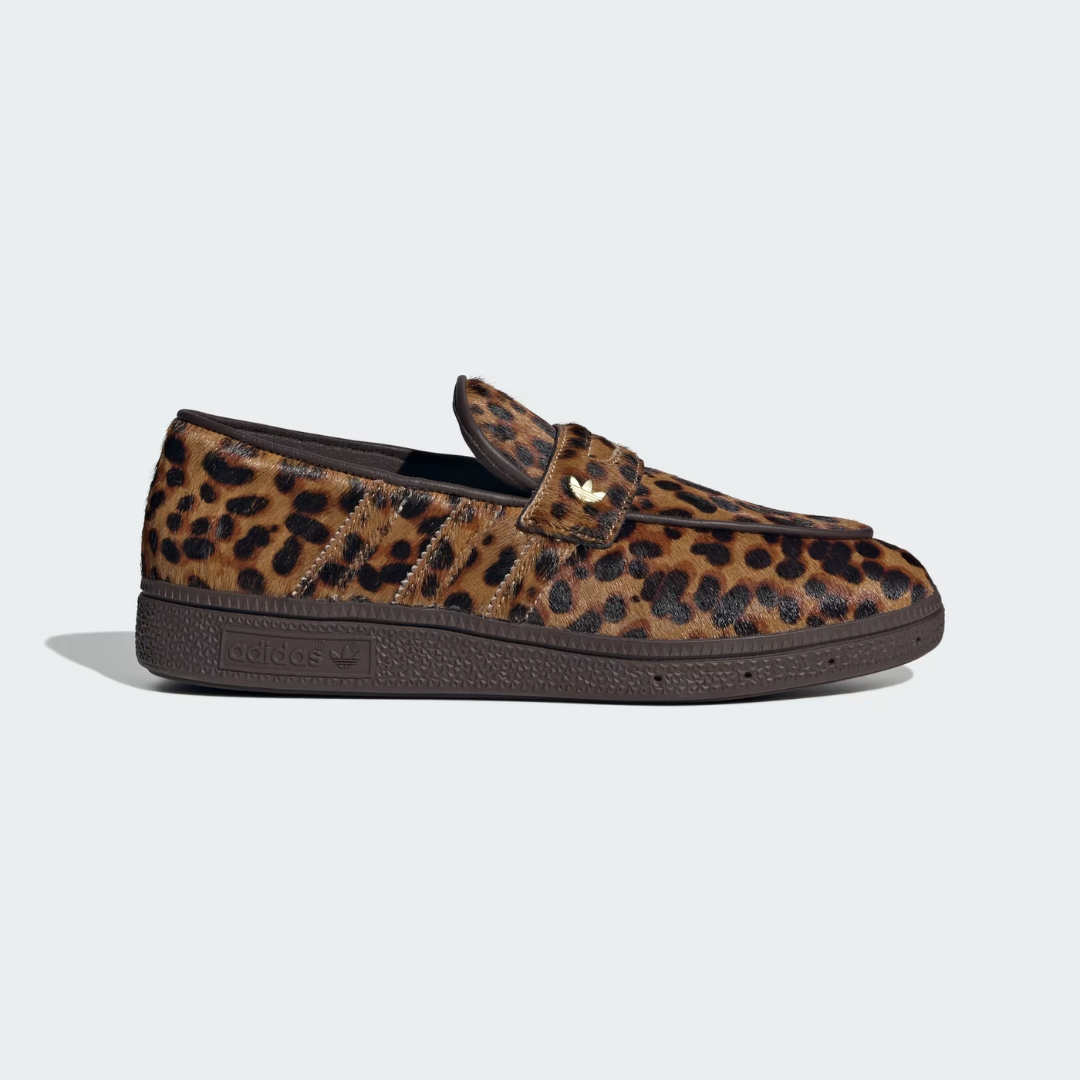 Spezial Handball  Loafer Leopard Print Dark Brown