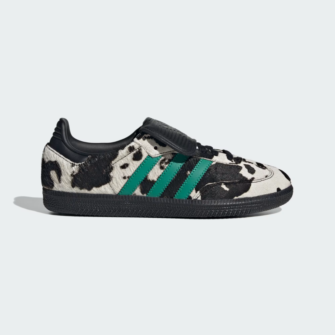 Samba LT Cow Print Black White