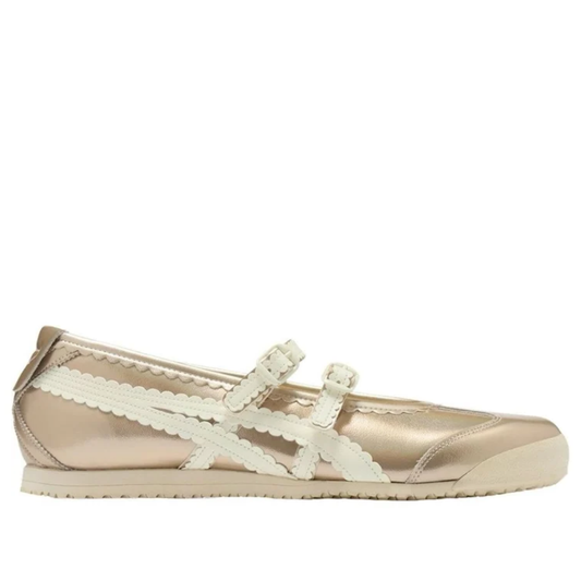 Onitsuka Tiger Mexico 66 TGRS Metallic Pack Champagne Cream