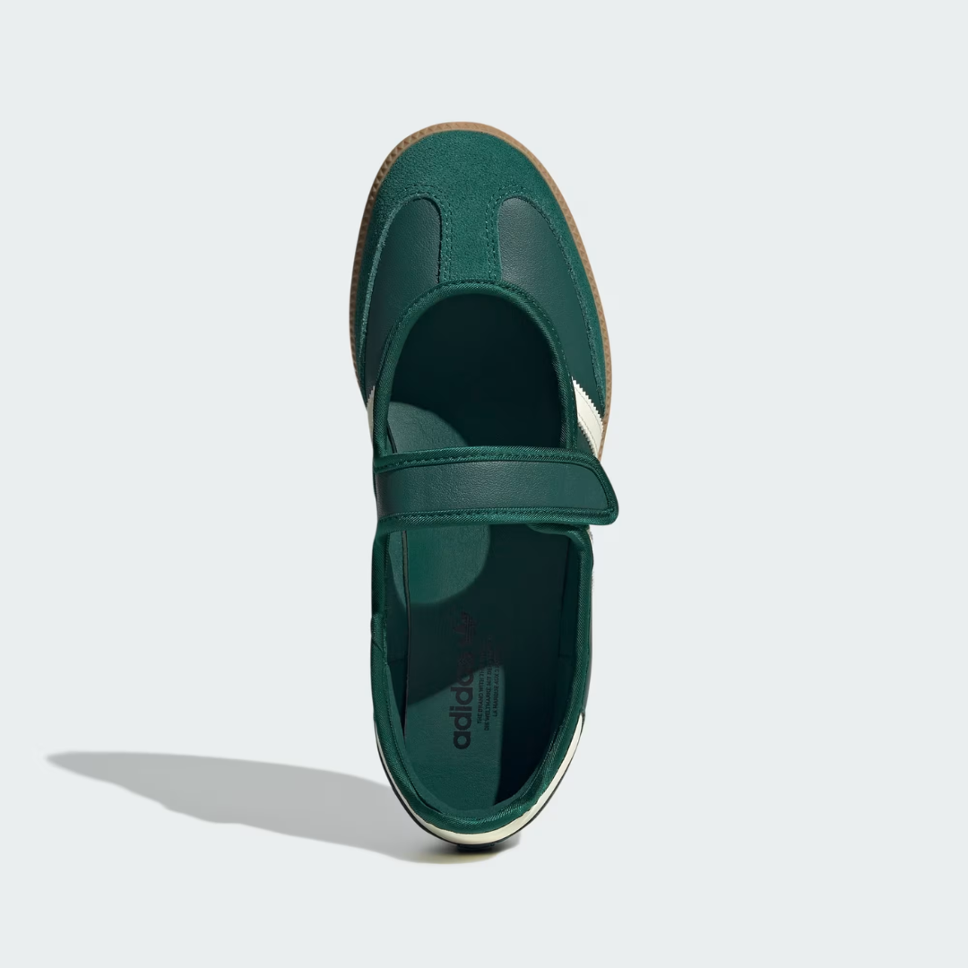 Samba Jane Green White Gum
