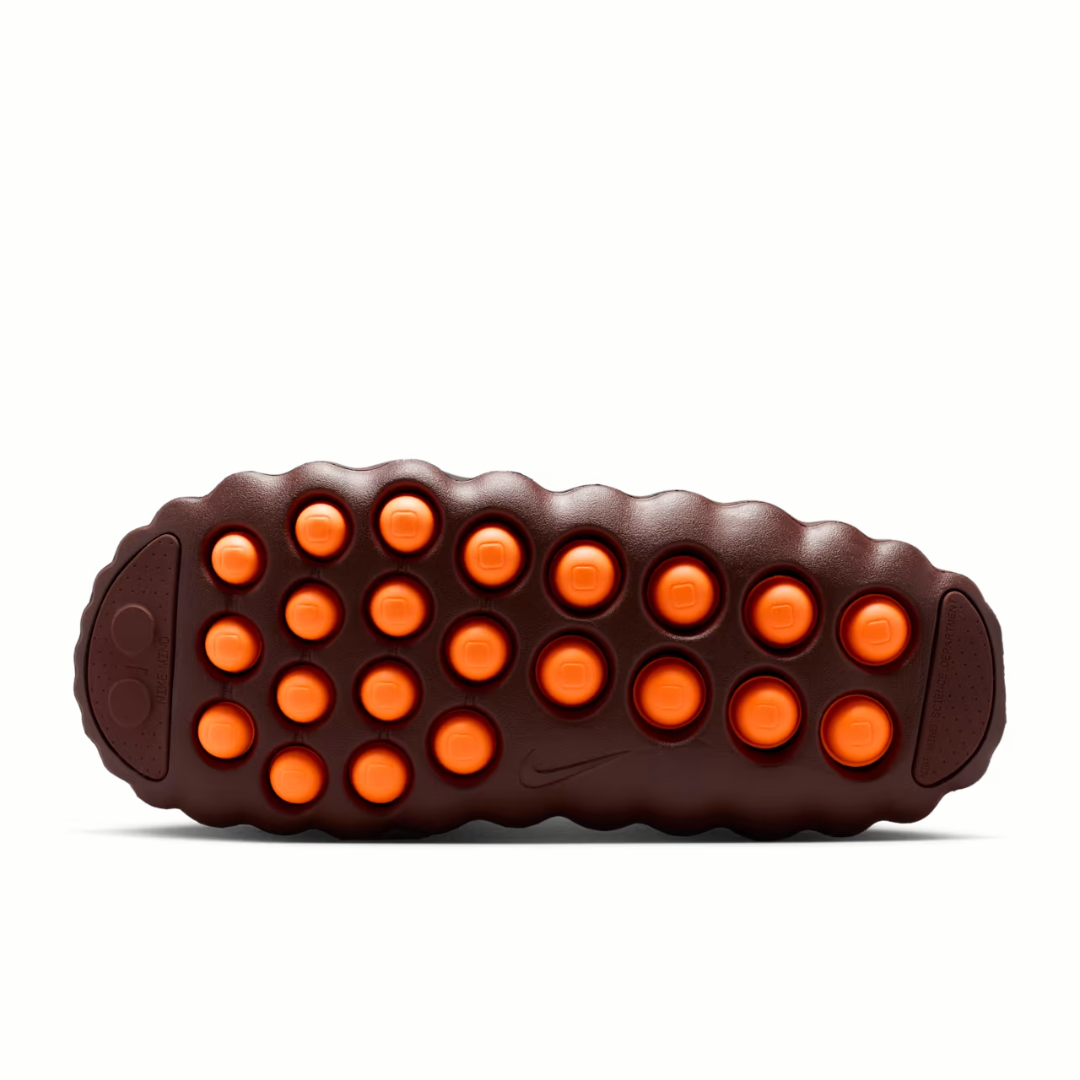 Nike Mind 001 Flyknit Slide Bronze Eclipse Total Orange