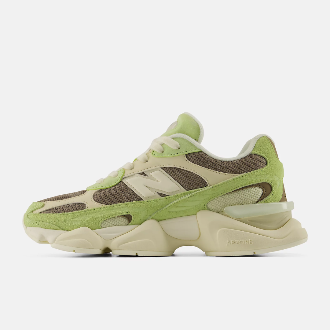 New Balance 9060R Dry Lime Thunder Brown