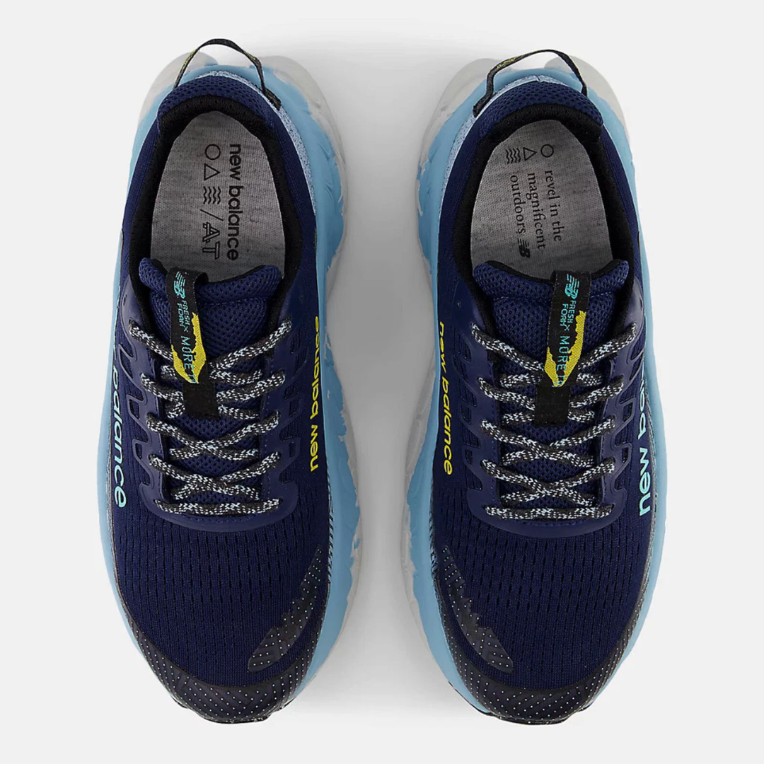 New Balance-More Trail v3 2E Navy Chrome Blue Cyber Jade