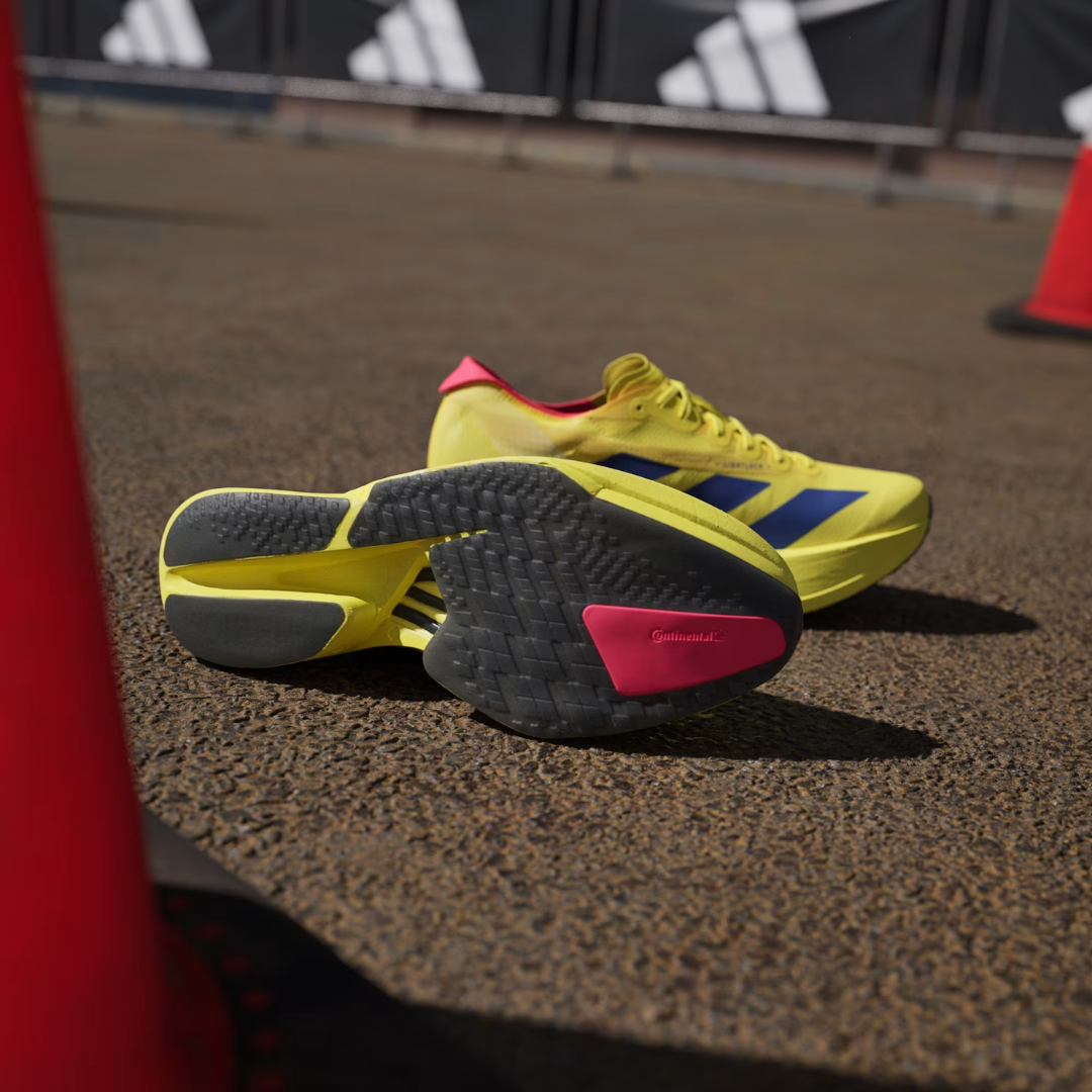 Adizero Adios Pro 4 Yellow Navy