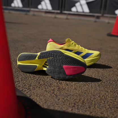Adizero Adios Pro 4 Yellow Navy