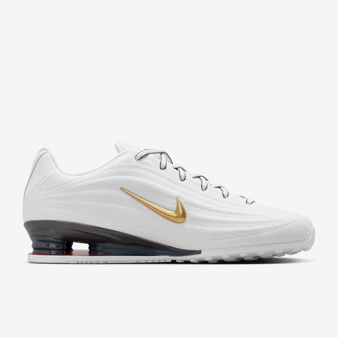 Nike Shox Z White Metallic Gold