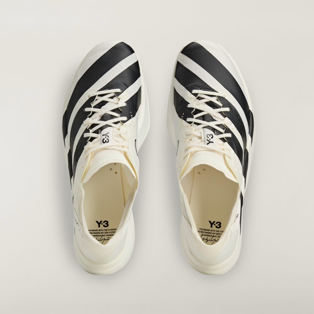 Adizero Y-3 Adios Pro 4 Off White Black