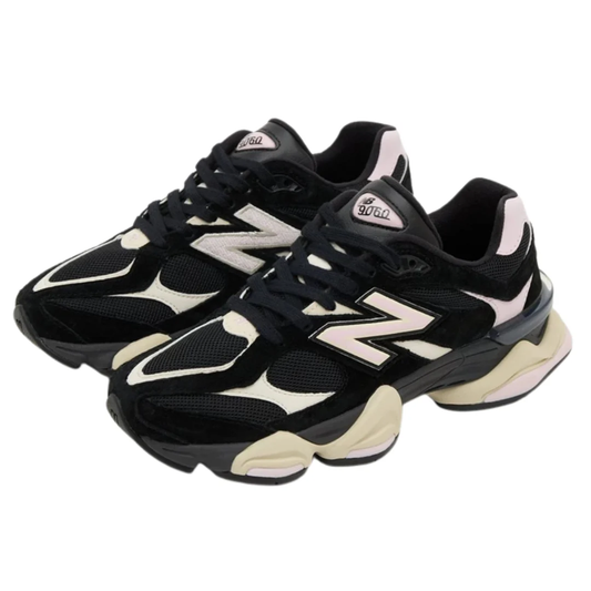 New Balance 9060 JD Exclusive Black Pink White pronta entrega
