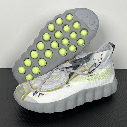 Nike Mind 002 Flyknit Wolf Grey and Pure Platinum
