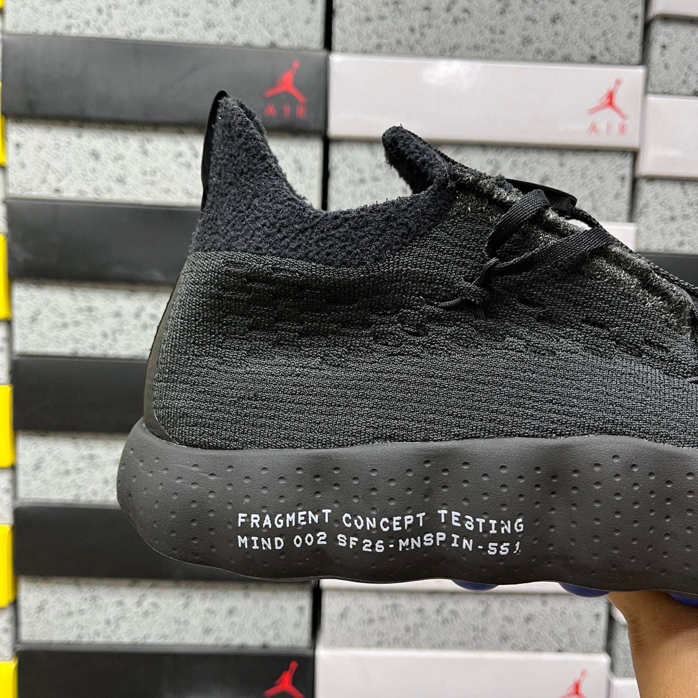 Nike Mind 002 Flyknit Fragment Black