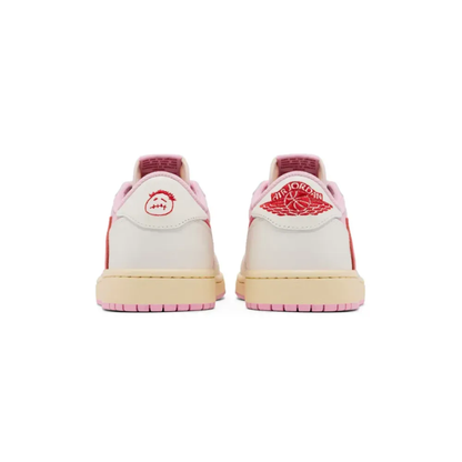 Air Jordan 1 Retro Low OG SP Travis Scott Sail Tropical Pink