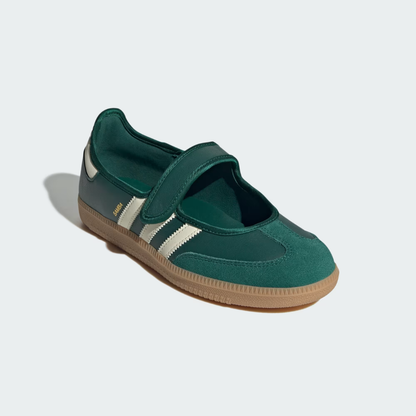 Samba Jane Green White Gum
