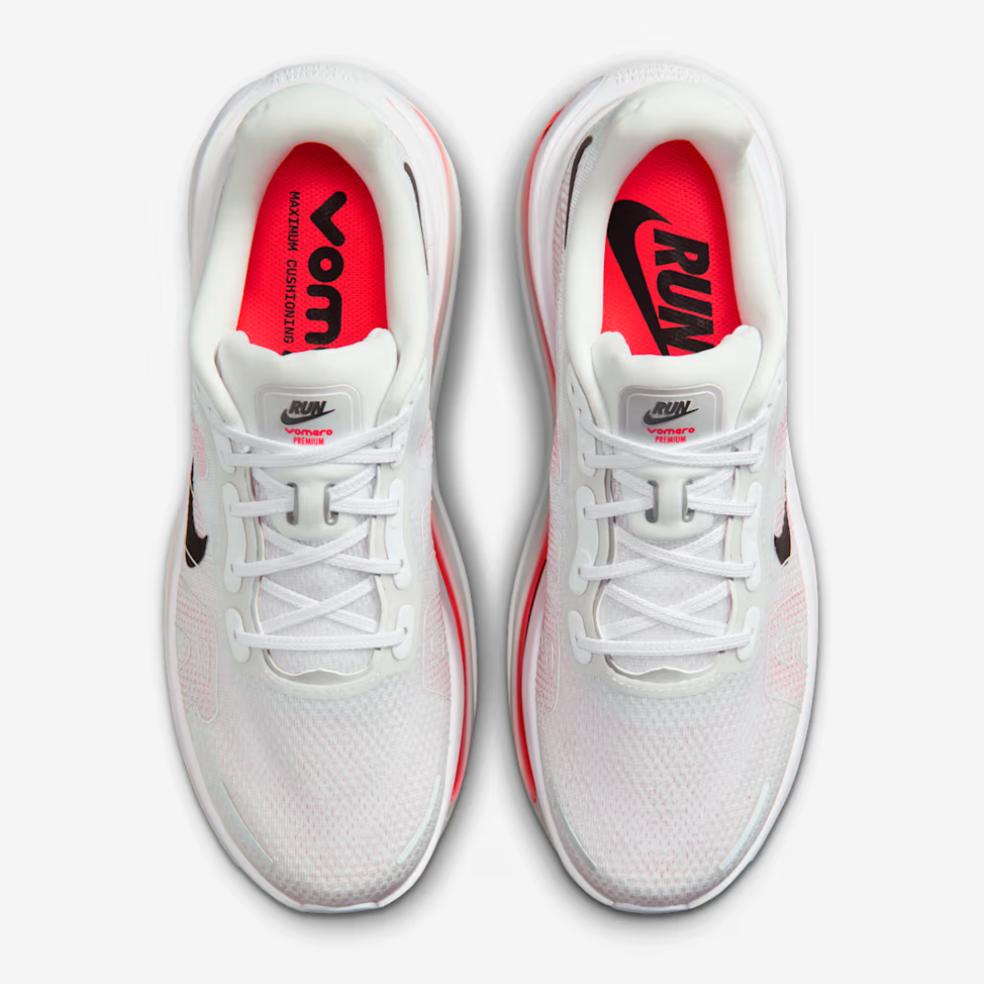 Nike Vomero Premium White Bright Crimson