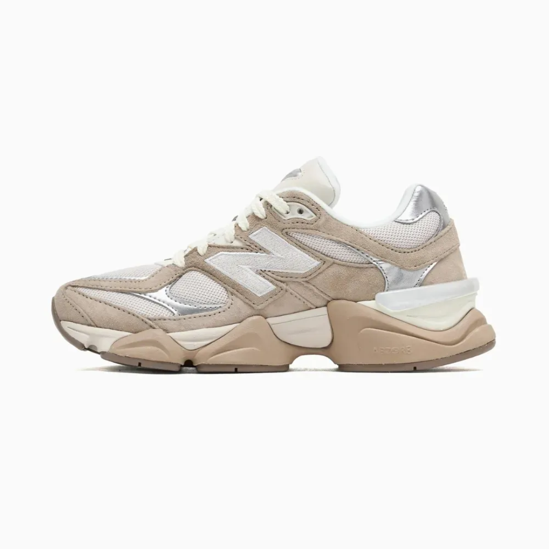 New Balance 9060 Moonbeam Silver Metallic Driftwood