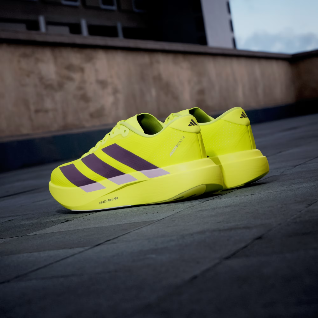 Adizero Evo SL Solar Yellow Plum