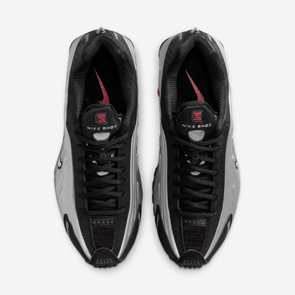 Nike Shox R4 Black Metallic Silver