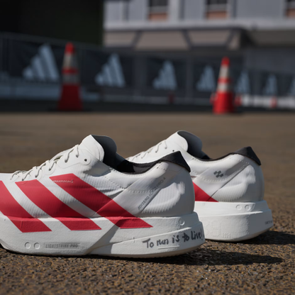 Adizero Adios Pro 4 Off White Better Scarlet