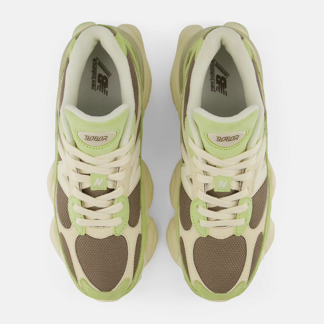New Balance 9060R Dry Lime Thunder Brown
