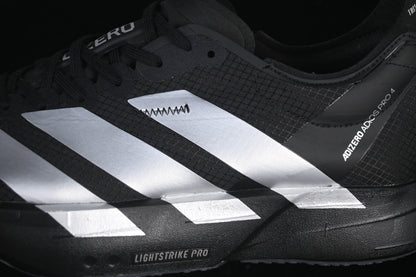 Adizero Adios Pro 4 Core Black Iron Metallic Carbon