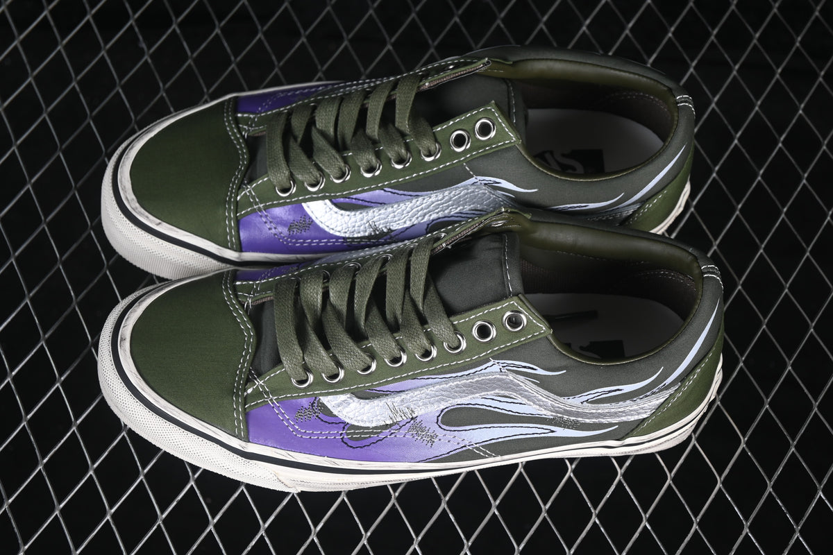 Vans Old Skool LX Archive Flame Green Balsam