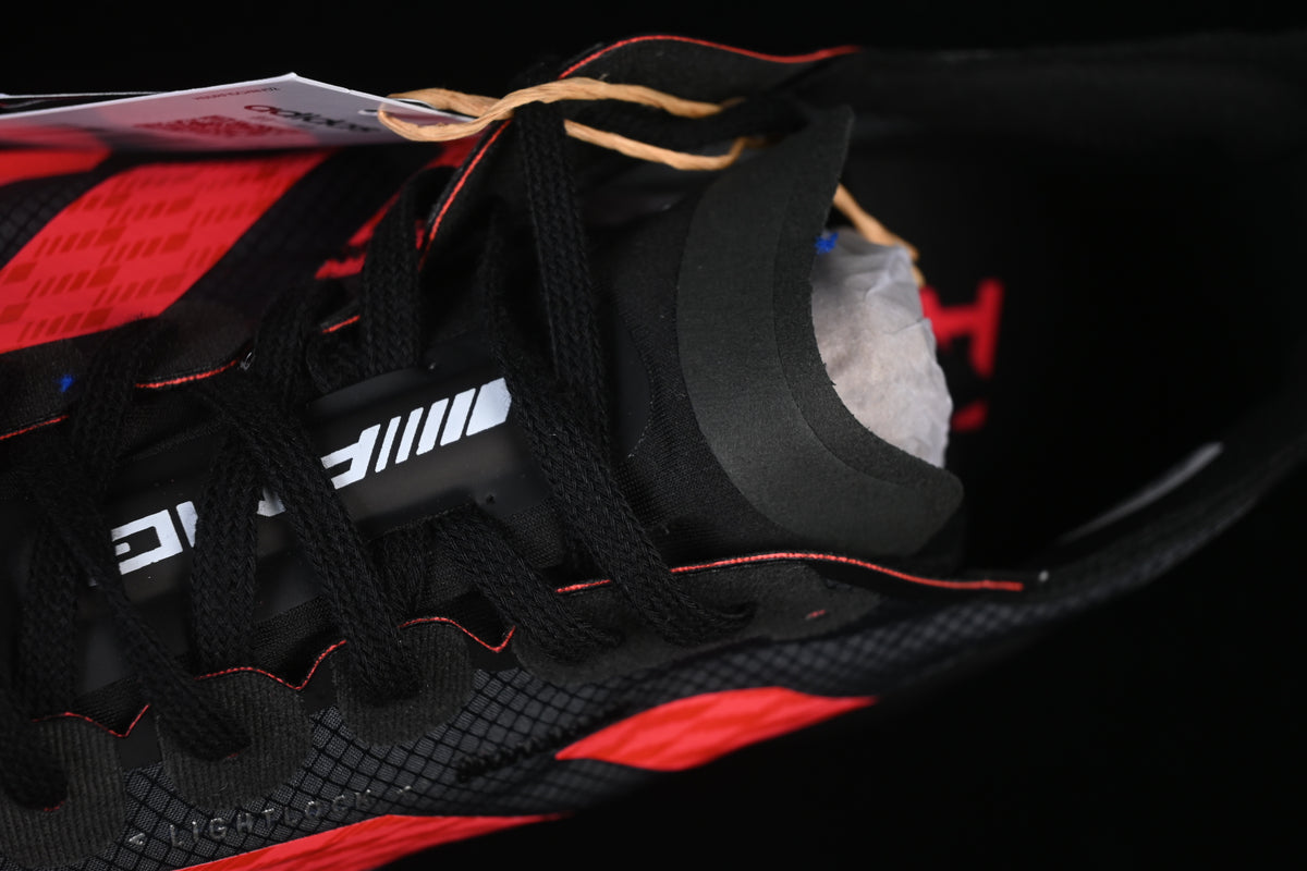 Adizero Adios Pro 4 Mercedes AMG Black Lucid Red