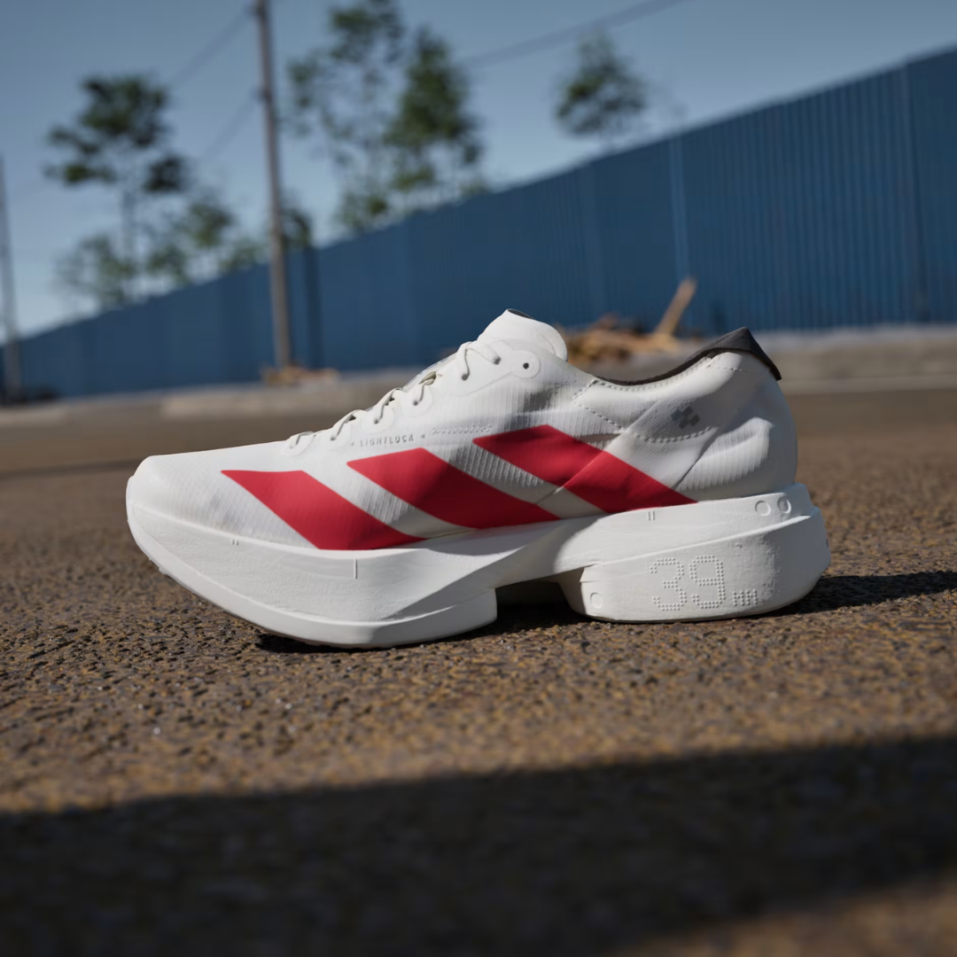Adizero Adios Pro 4 Off White Better Scarlet