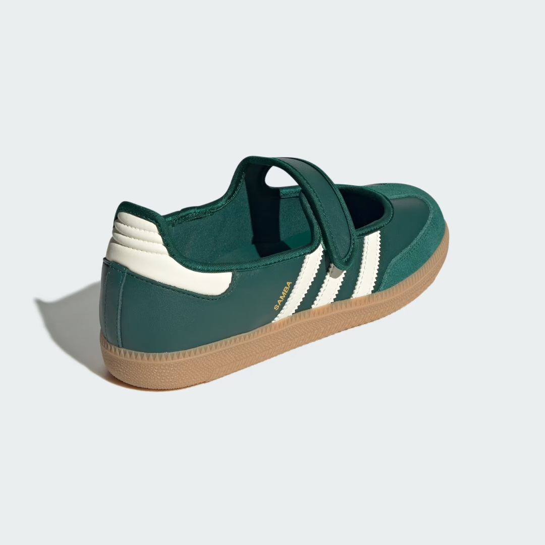Samba Jane Green White Gum