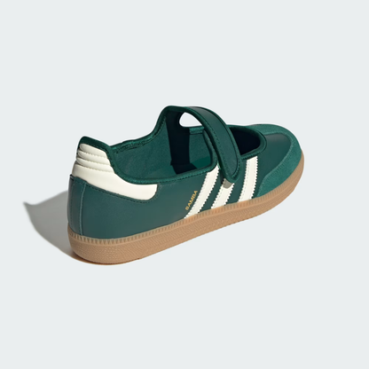 Samba Jane Green White Gum