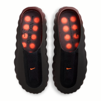 Nike Mind 001 Flyknit Slide Bronze Eclipse Total Orange