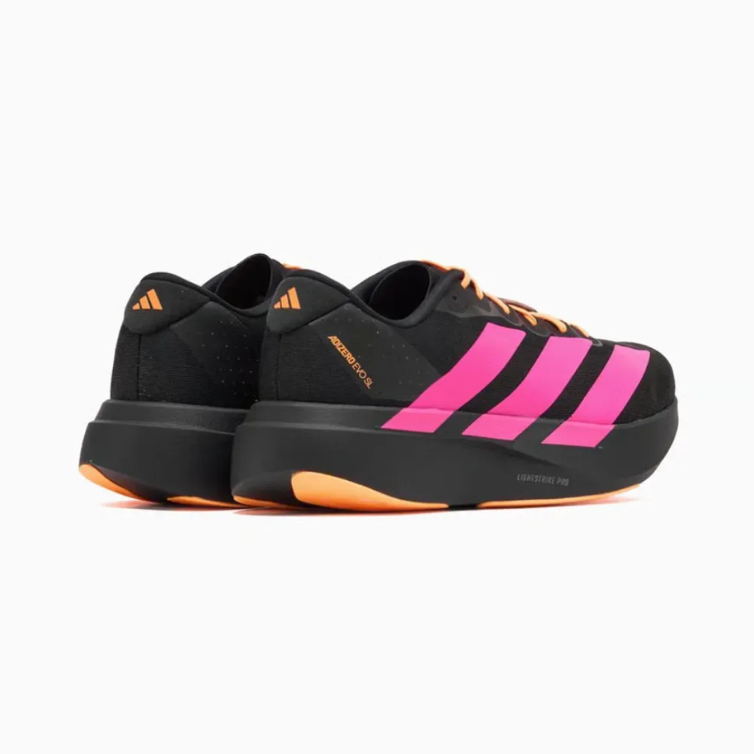 Adizero Evo SL Black Shock Pink Orange