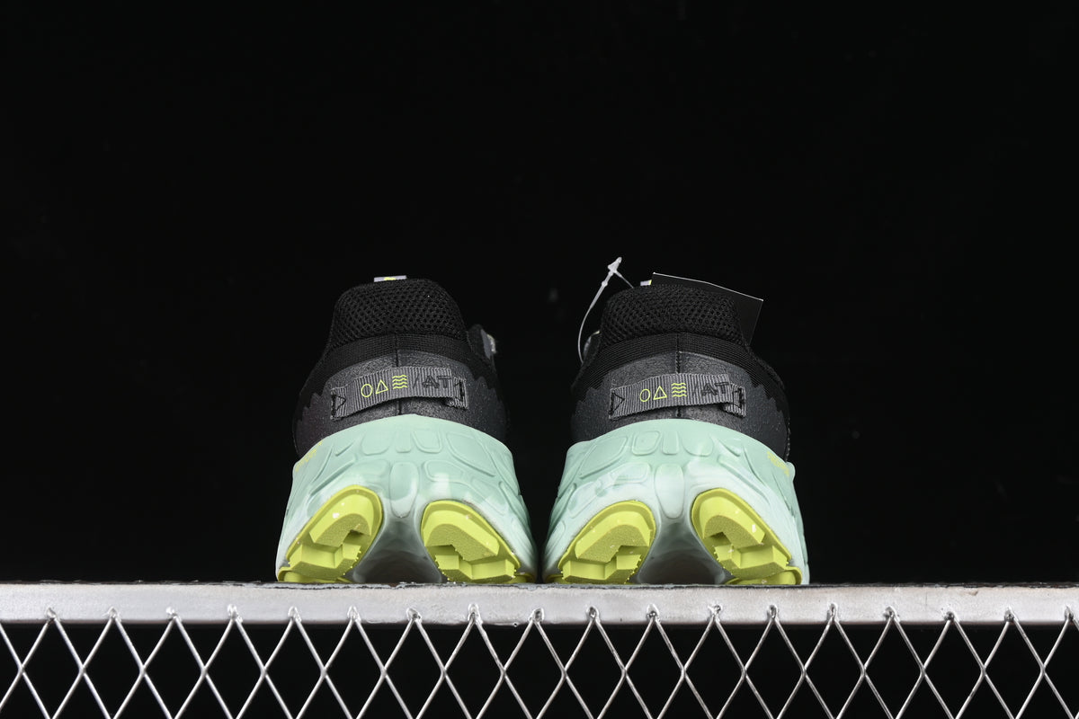 New Balance-Fresh Foam X More Trail v3 2E-Wide 'Black Grey Green'