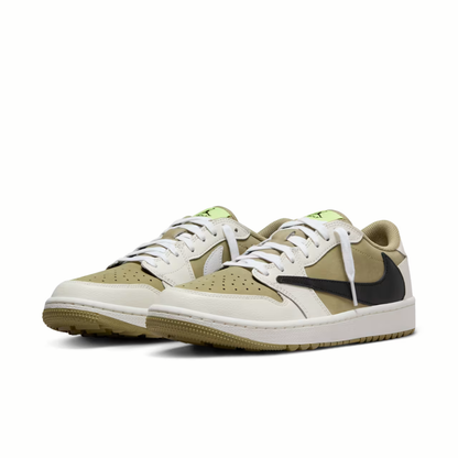 Air Jordan 1 Retro Low Golf Travis Scott Neutral Olive