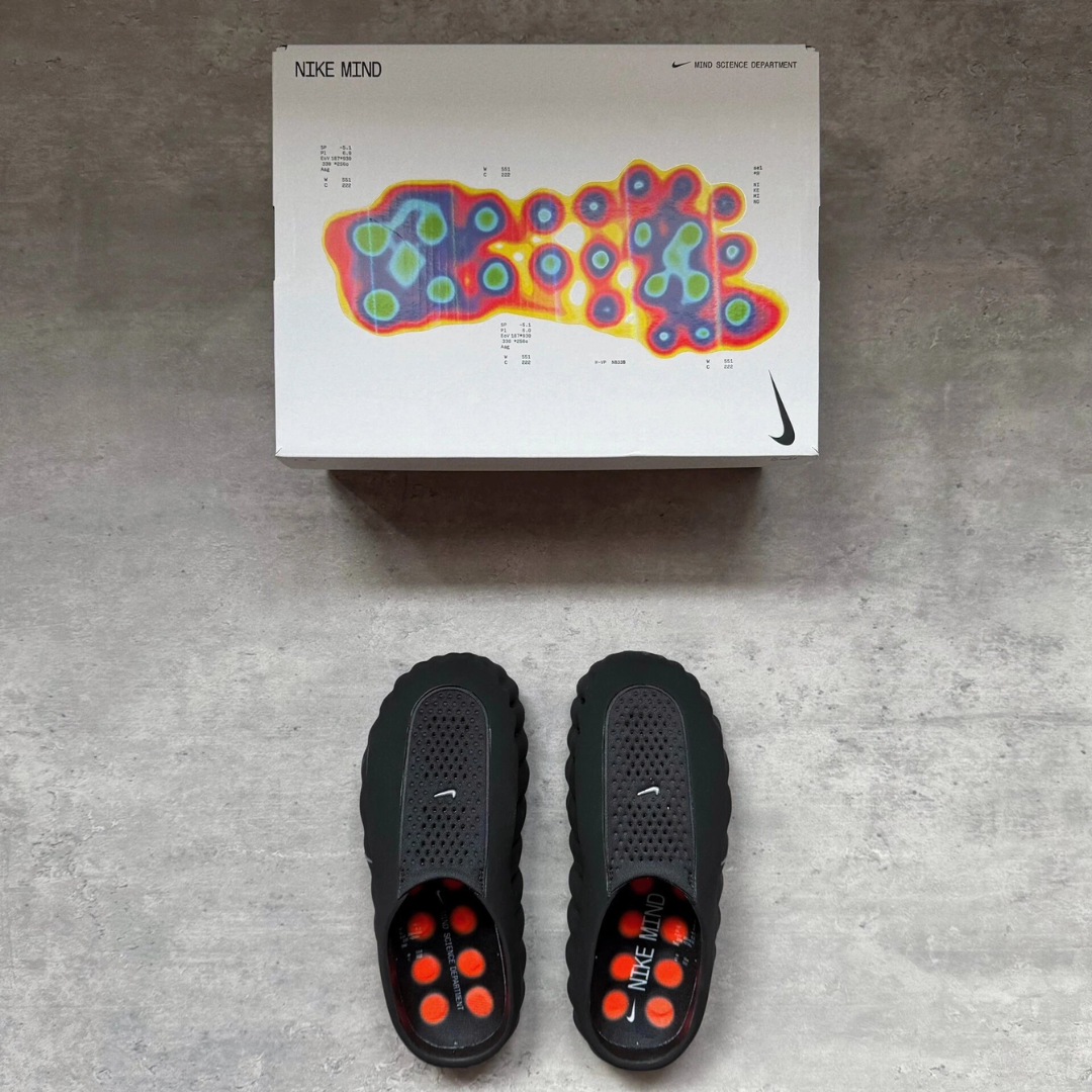 Nike Mind 001 Slide Black Chrome
