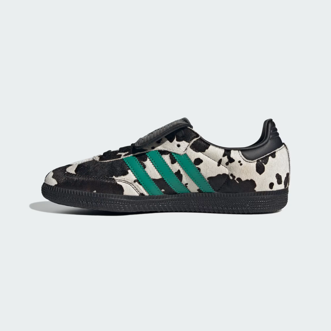Samba LT Cow Print Black White