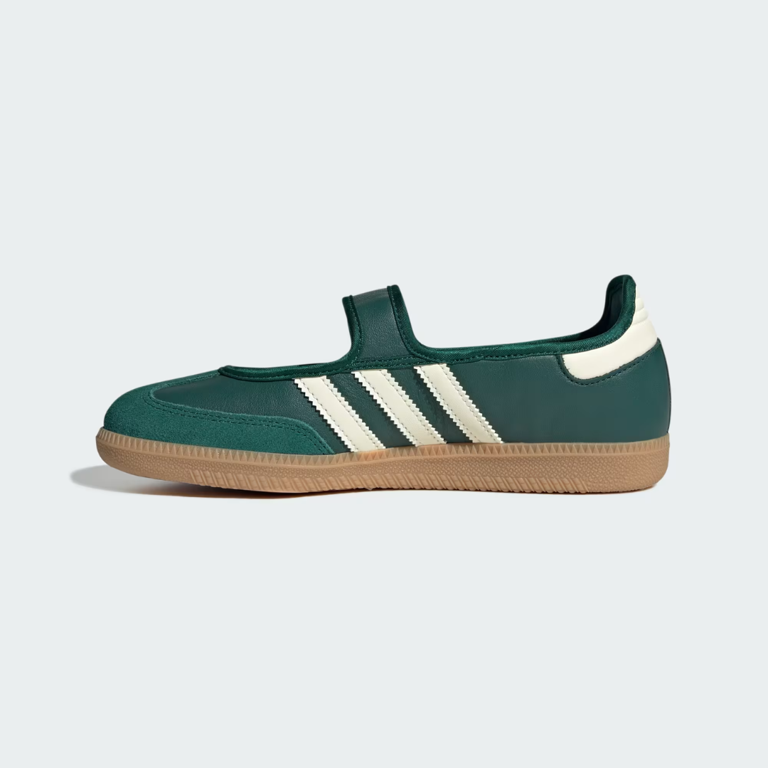 Samba Jane Green White Gum