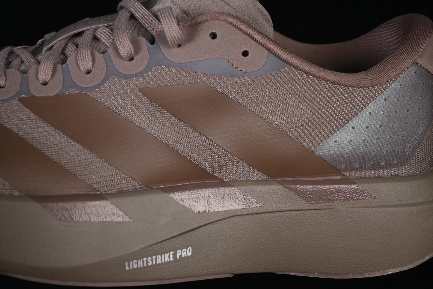 Adizero EVO SL Charcoal Coffee Met. Aurora Black