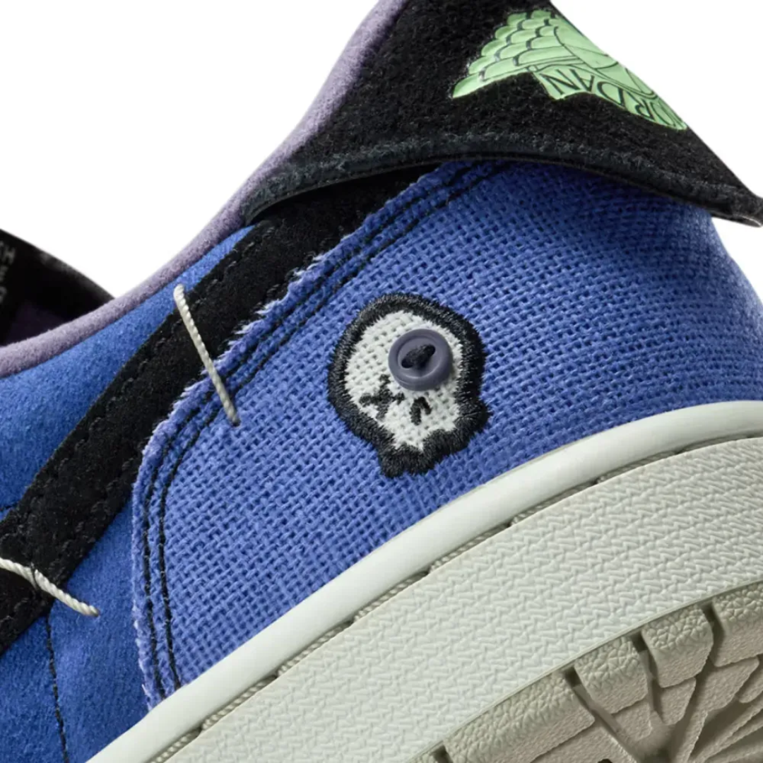 Air Jordan 1 Low OG Voodoo Alternate Blue x Zion Williamson