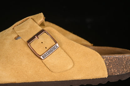 Birkenstock Boston Soft Footbed Suede Mink