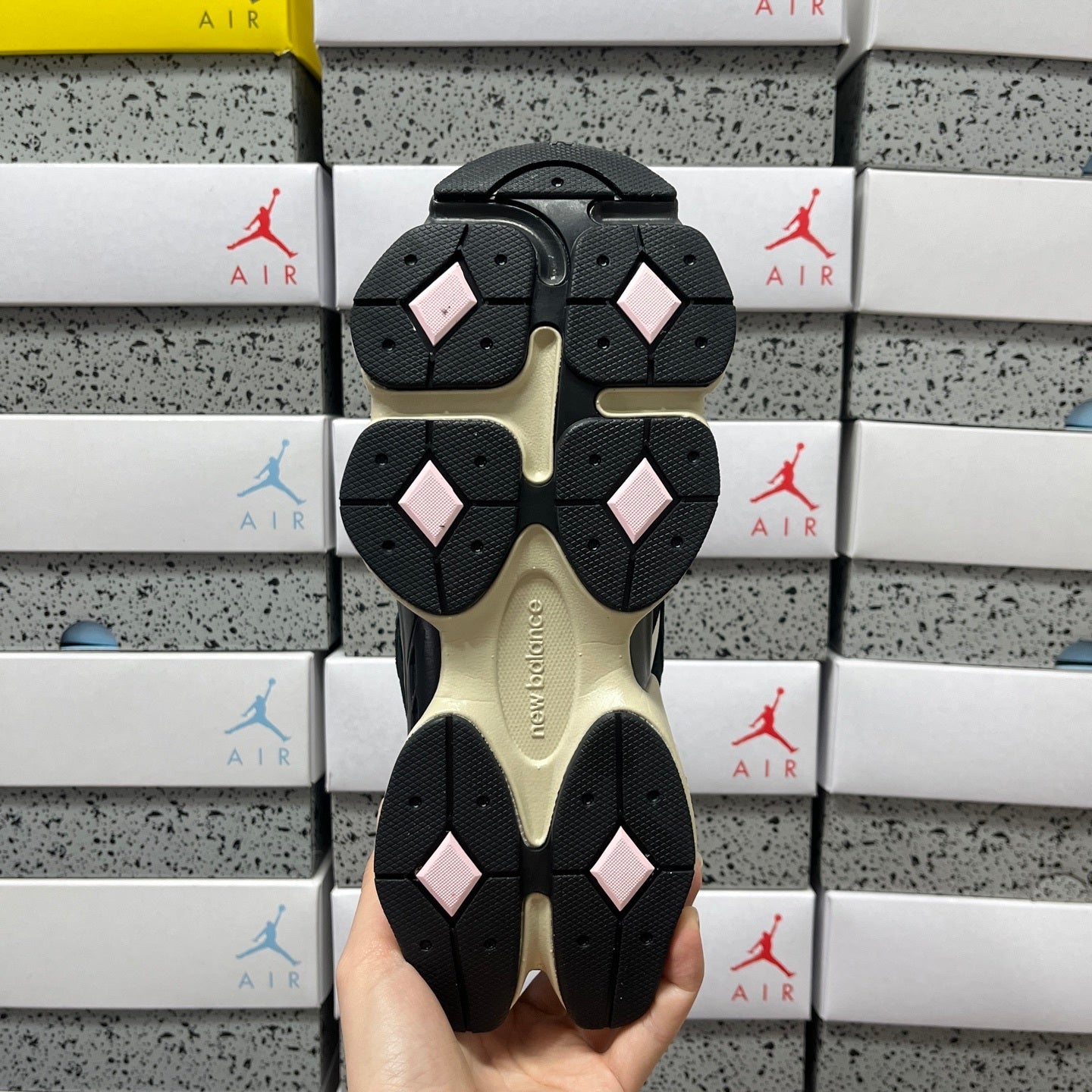 New Balance 9060 JD Exclusive Black Pink White