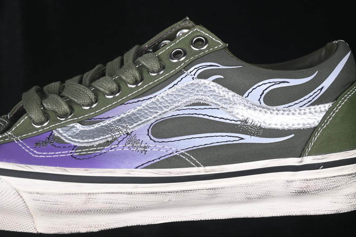 Vans Old Skool LX Archive Flame Green Balsam
