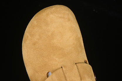 Birkenstock Boston Soft Footbed Suede Mink