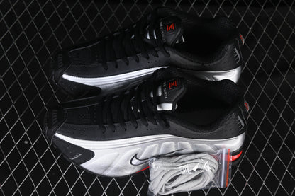 Nike Shox R4 Black Metallic Silver