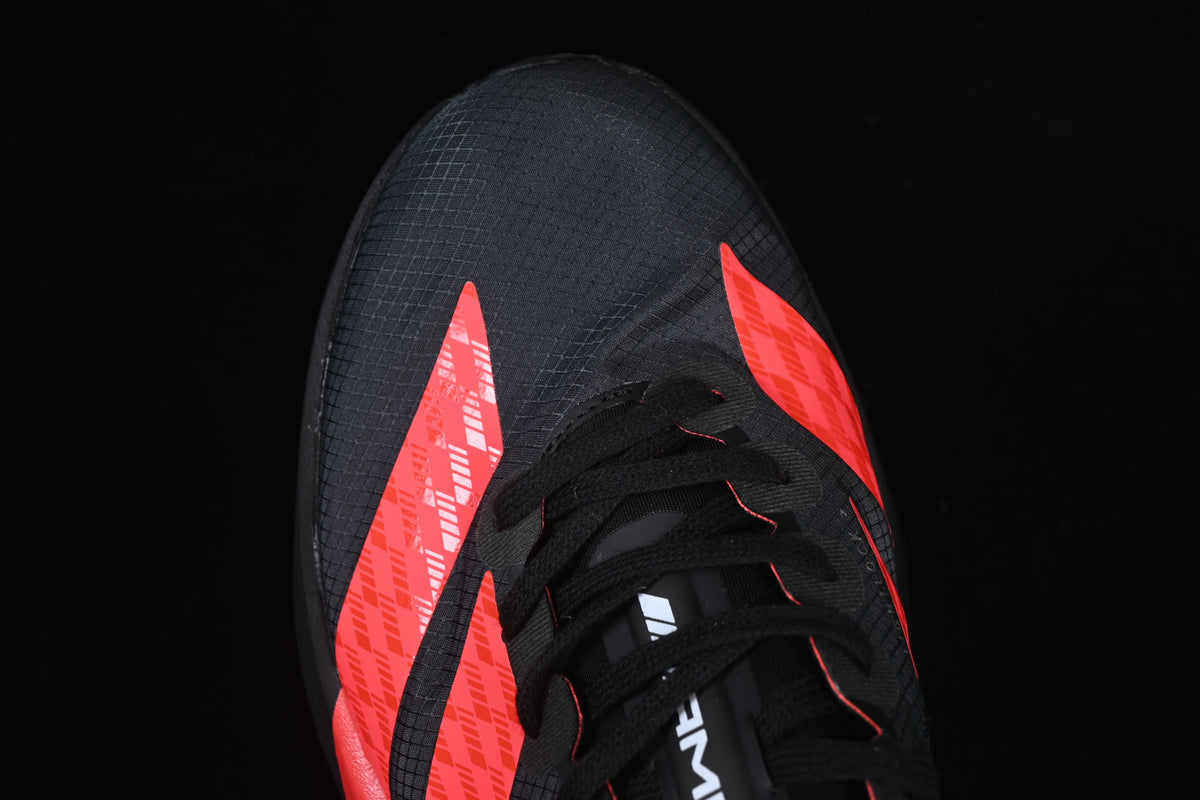 Adizero Adios Pro 4 Mercedes AMG Black Lucid Red