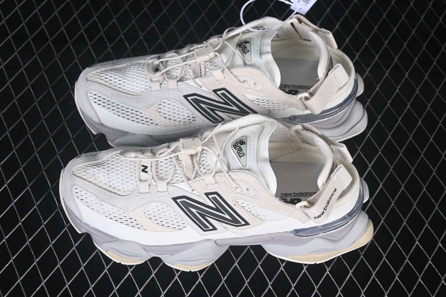 New Balance 9060 Summer Sea Salt Black Linen
