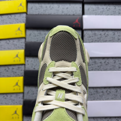 New Balance 9060R Dry Lime Thunder Brown