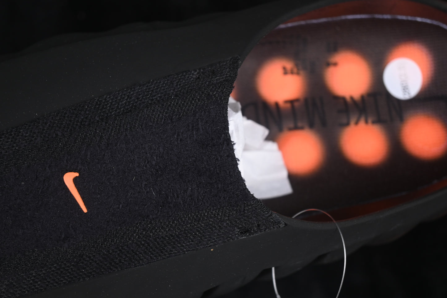Nike Mind 001 Flyknit Slide Bronze Eclipse Total Orange